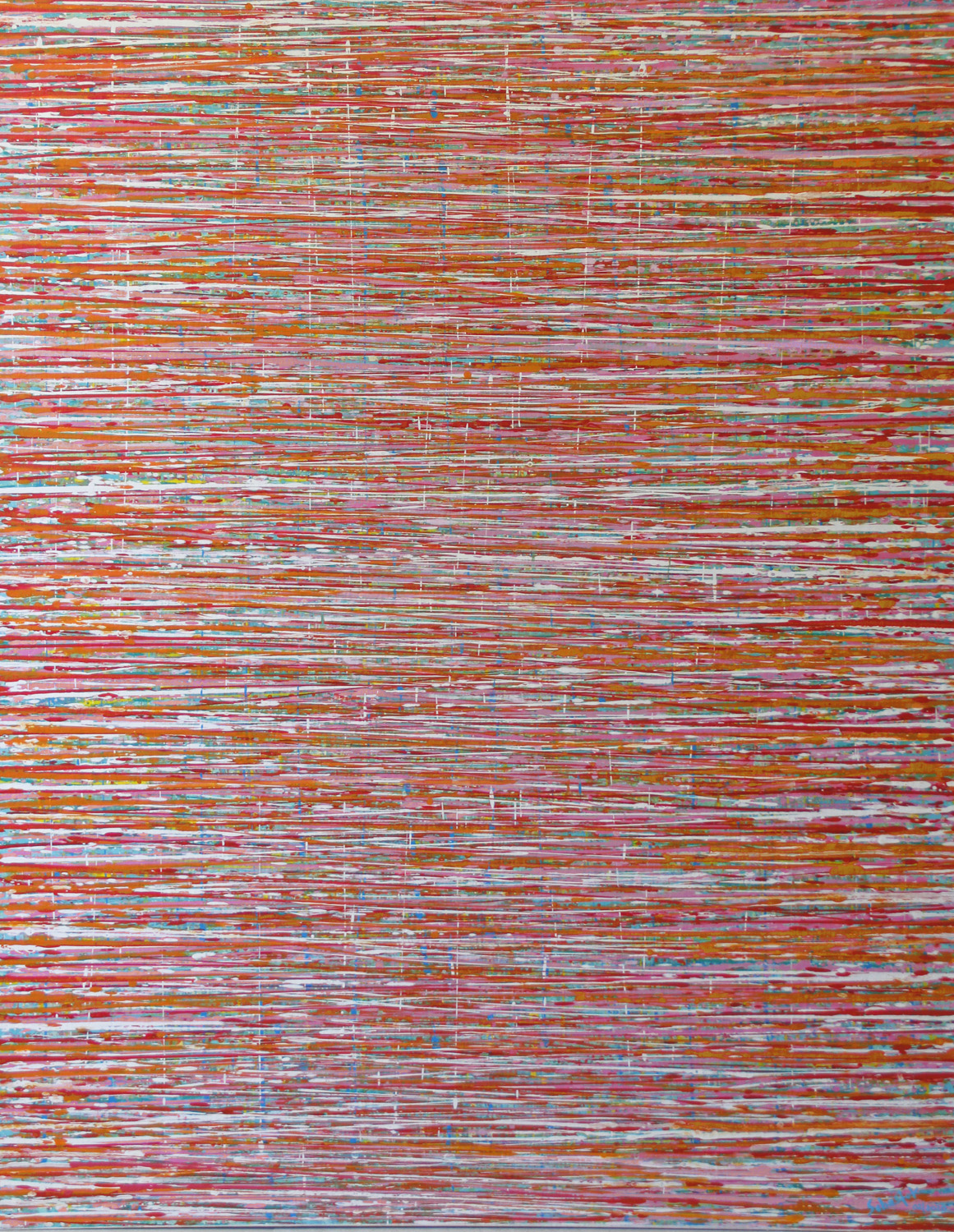 Panta Rhei XI Action Painting, Panta Rhei