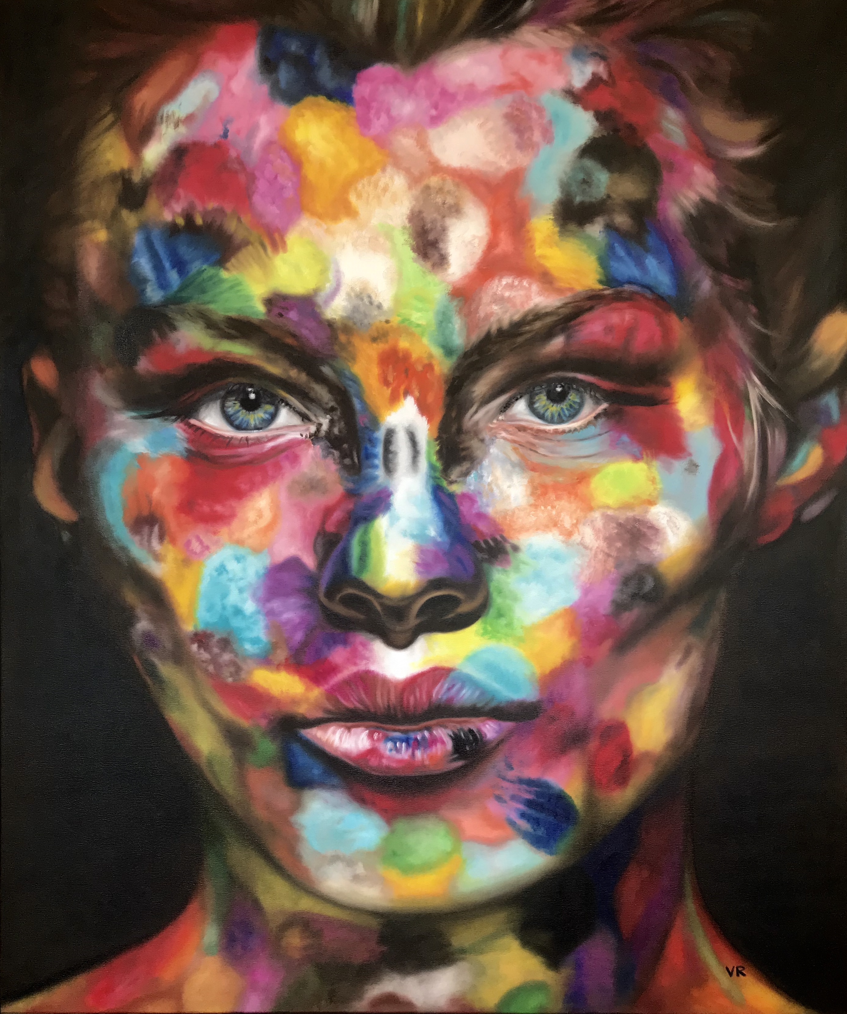 Sophia in Farben Frauenporträts