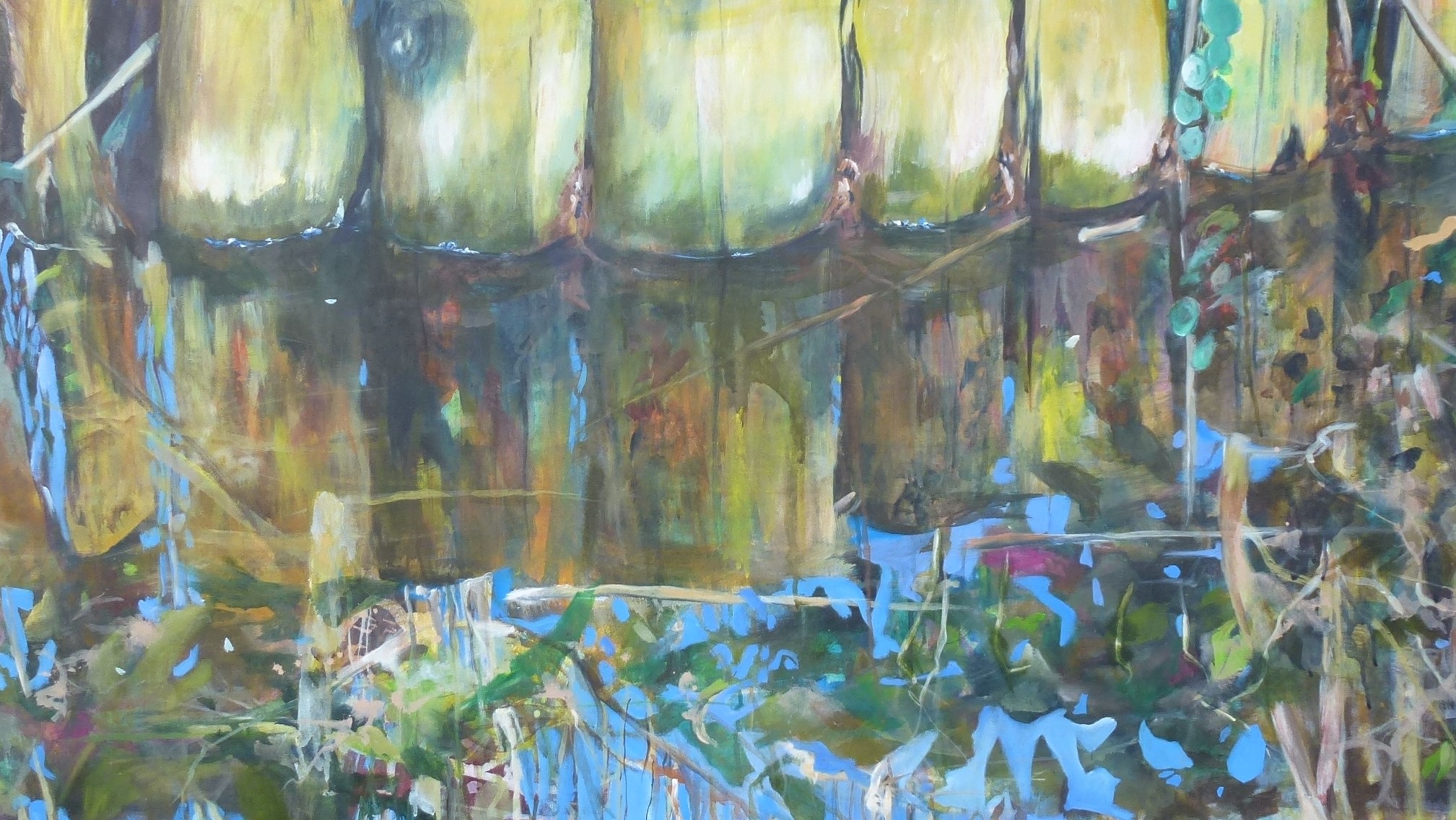 Poll Wasserlandschaften auf Leinwand 