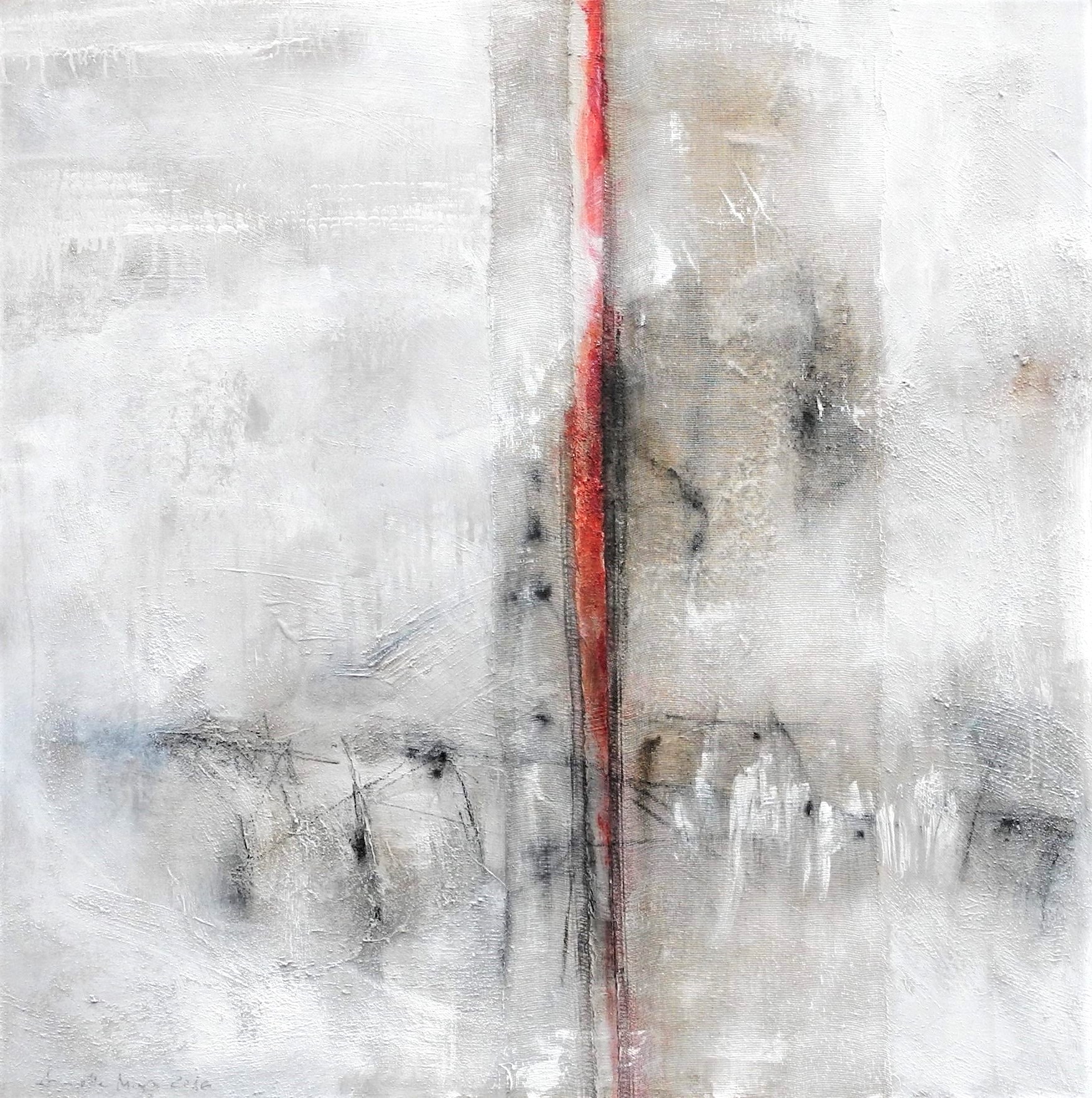 One Step more  abstrakte Arbeiten