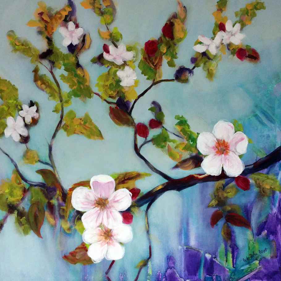 Apfelblüte Nordesee und Wattenmeer Bilder 