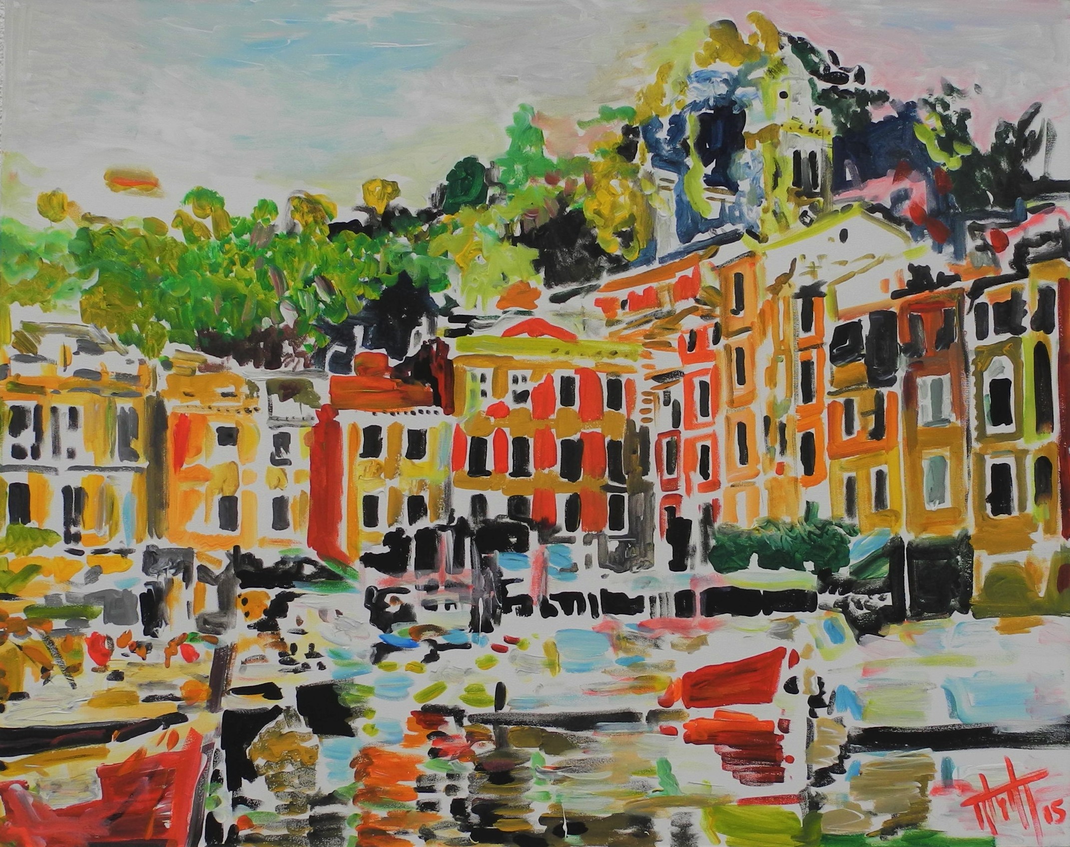 Italienische Impressionen V  Pop Art Bilder