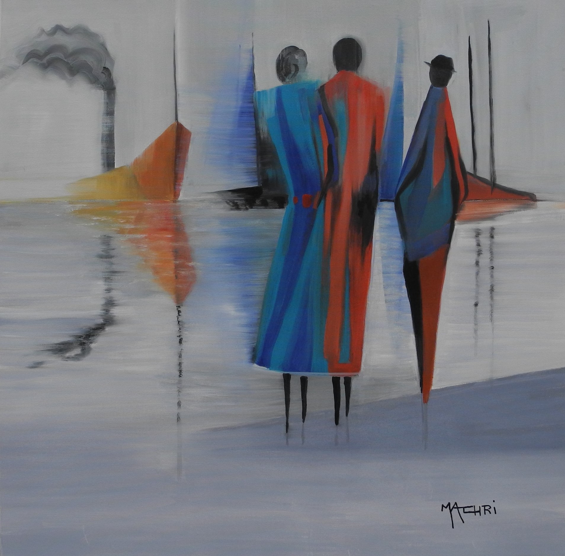 Voyage  Kunstwerke zwischen Abstraktion und Figuration