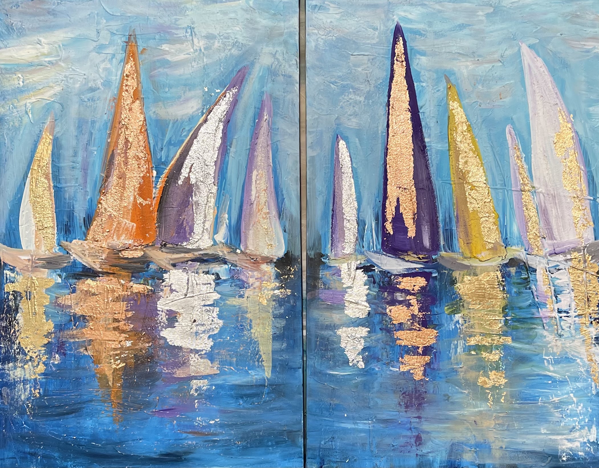 Segelboote 11 maritime Gemälde 