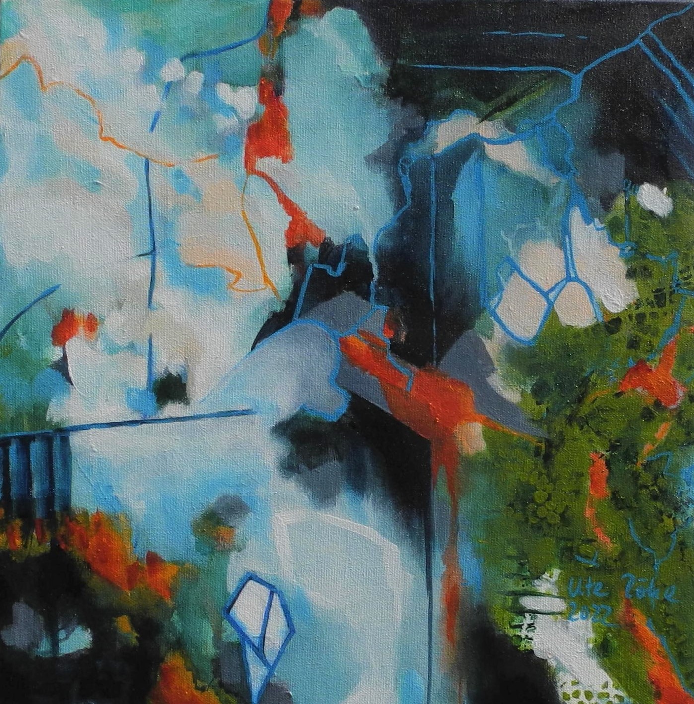 Ungegenständliche Malerei I Nordesee und Wattenmeer Bilder 