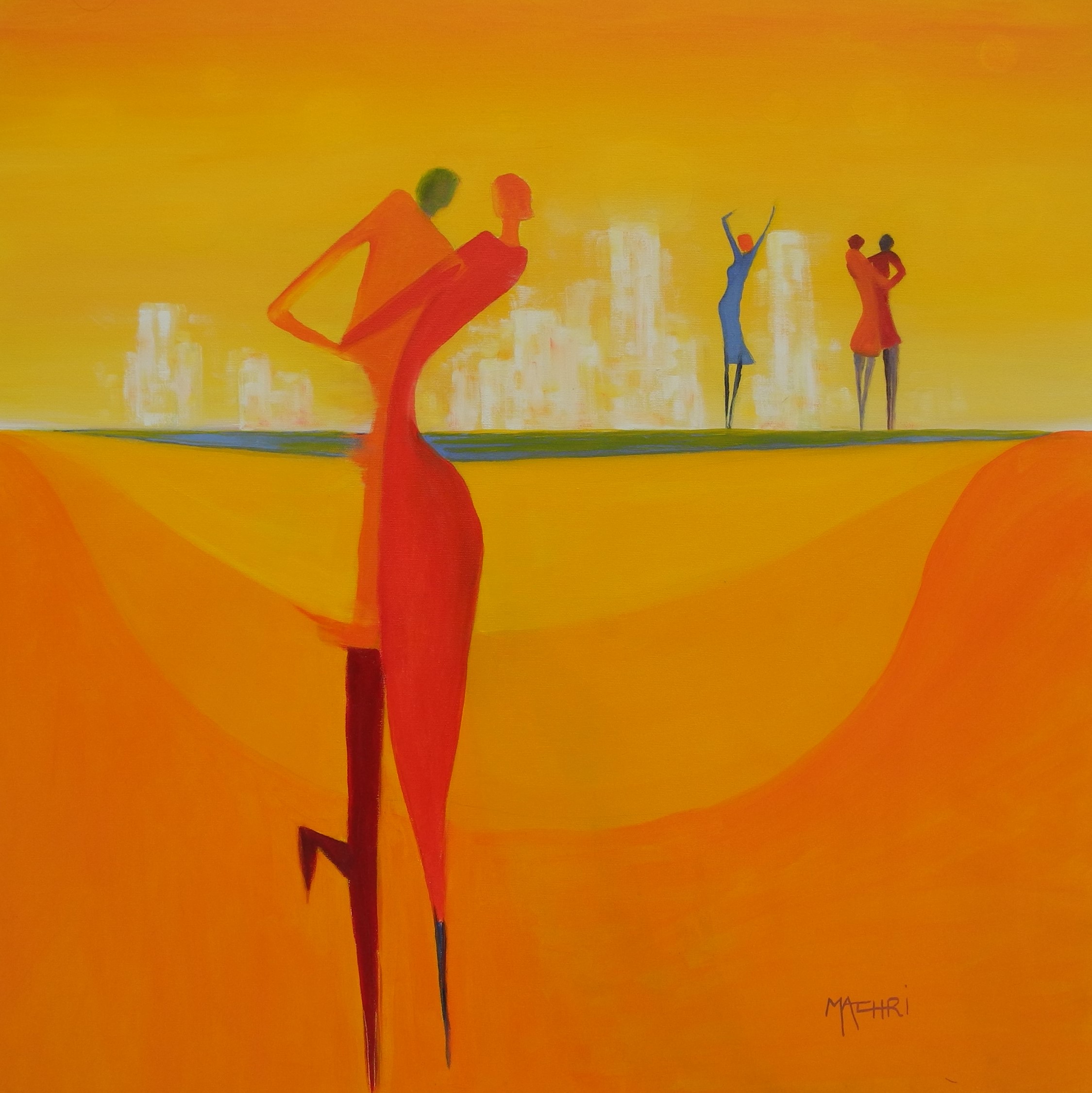 Il y a de la joie  Kunstwerke zwischen Abstraktion und Figuration