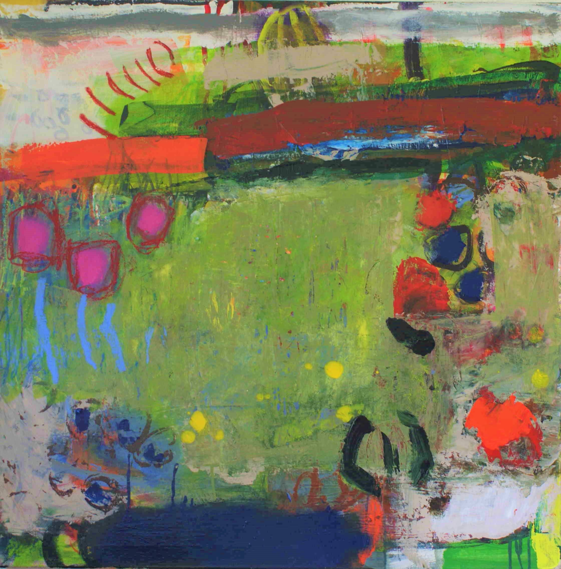 Vegetation 2 abstrakte Arbeiten 