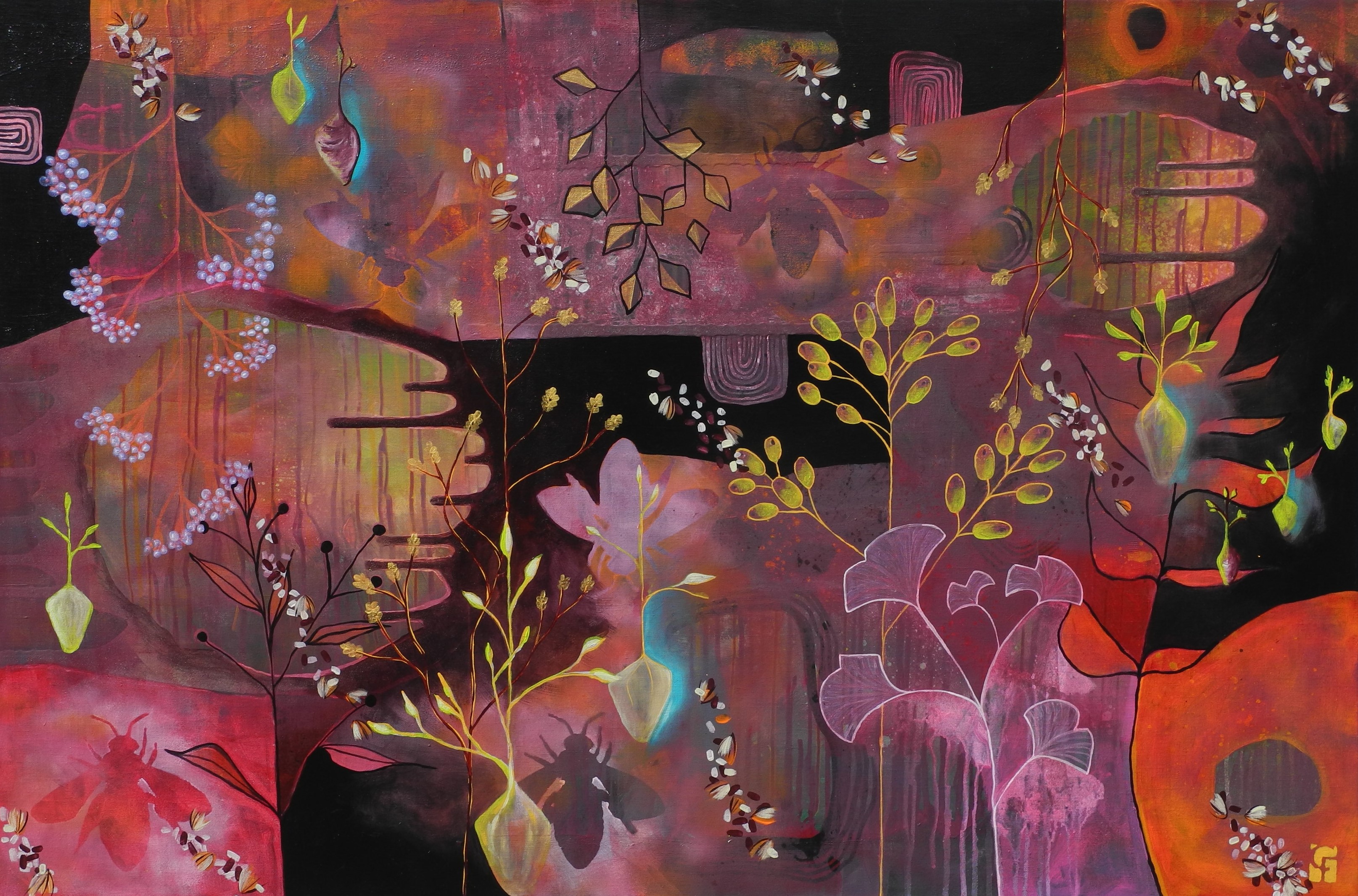 Fröhlich abstrakte Naturbilder