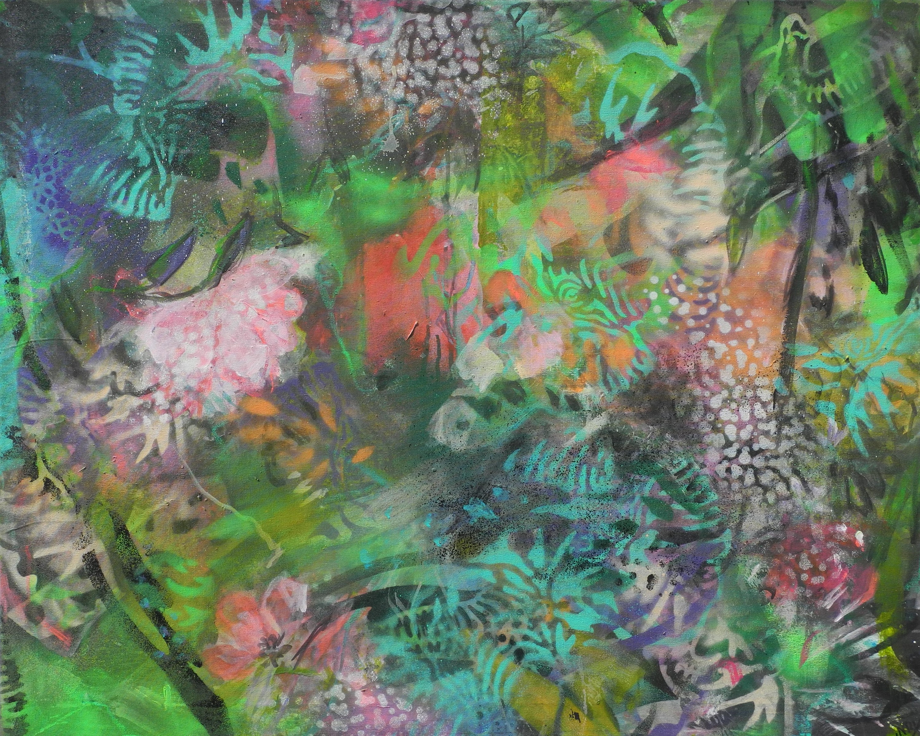 Becher-König abstrakte Flora und Fauna 