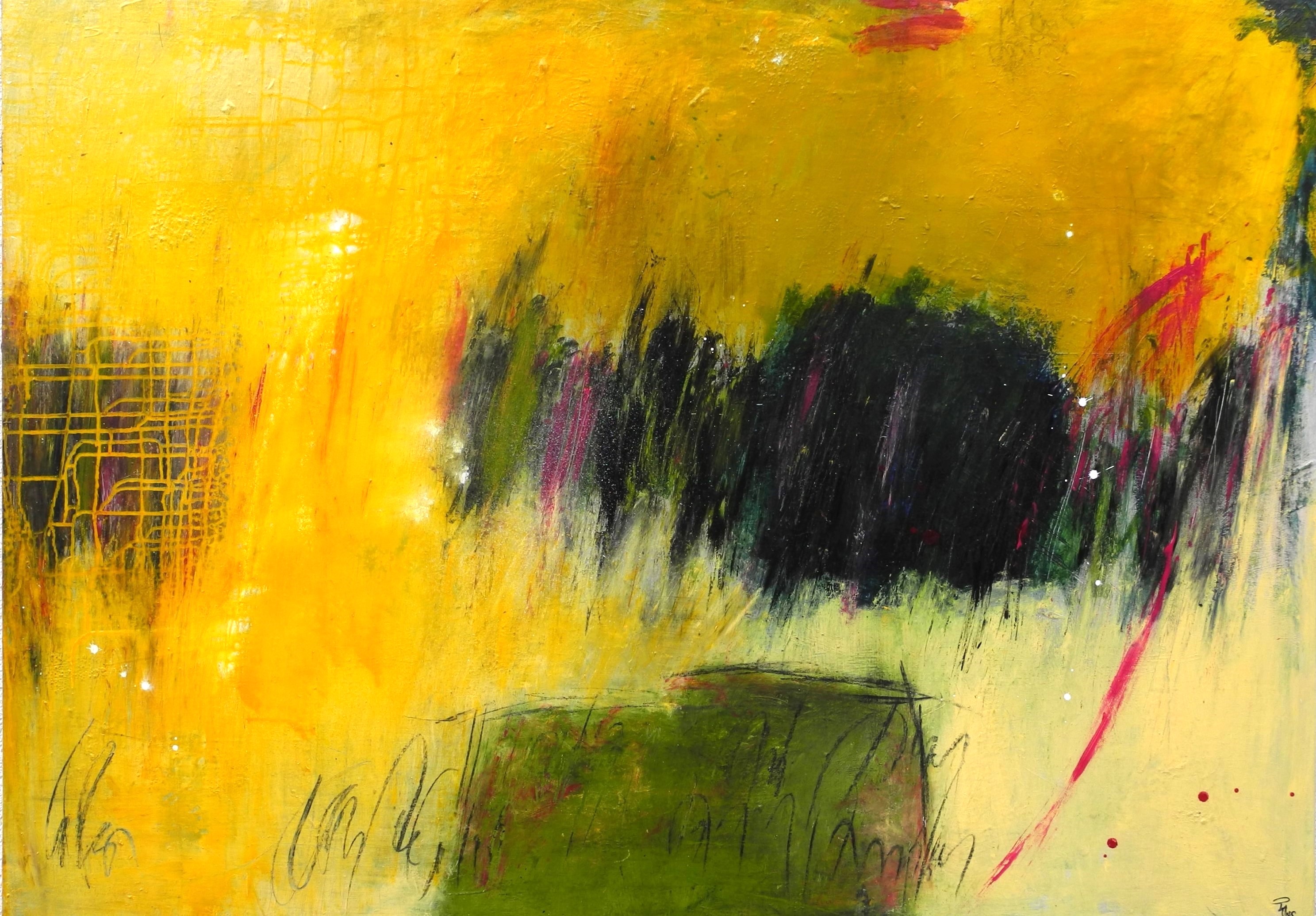 Good Times großformatige abstrakte Kunstwerke 