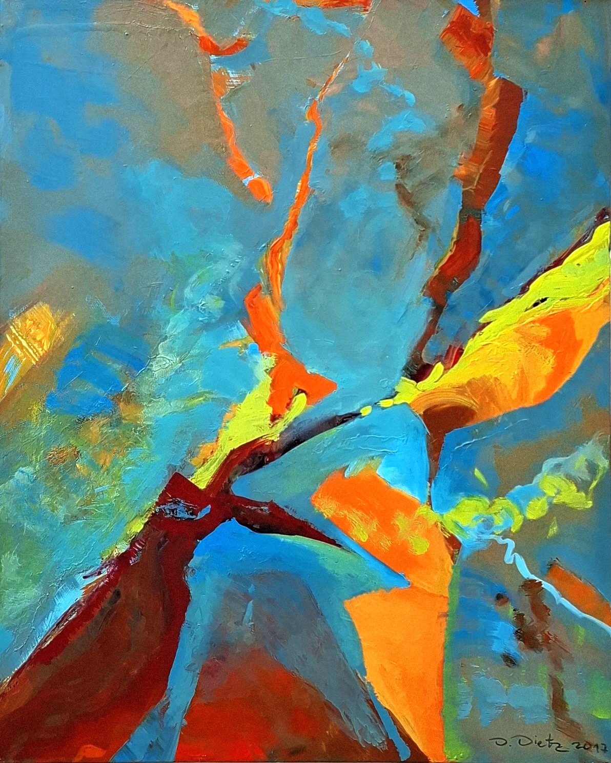 Lichtspiele  oelbilder