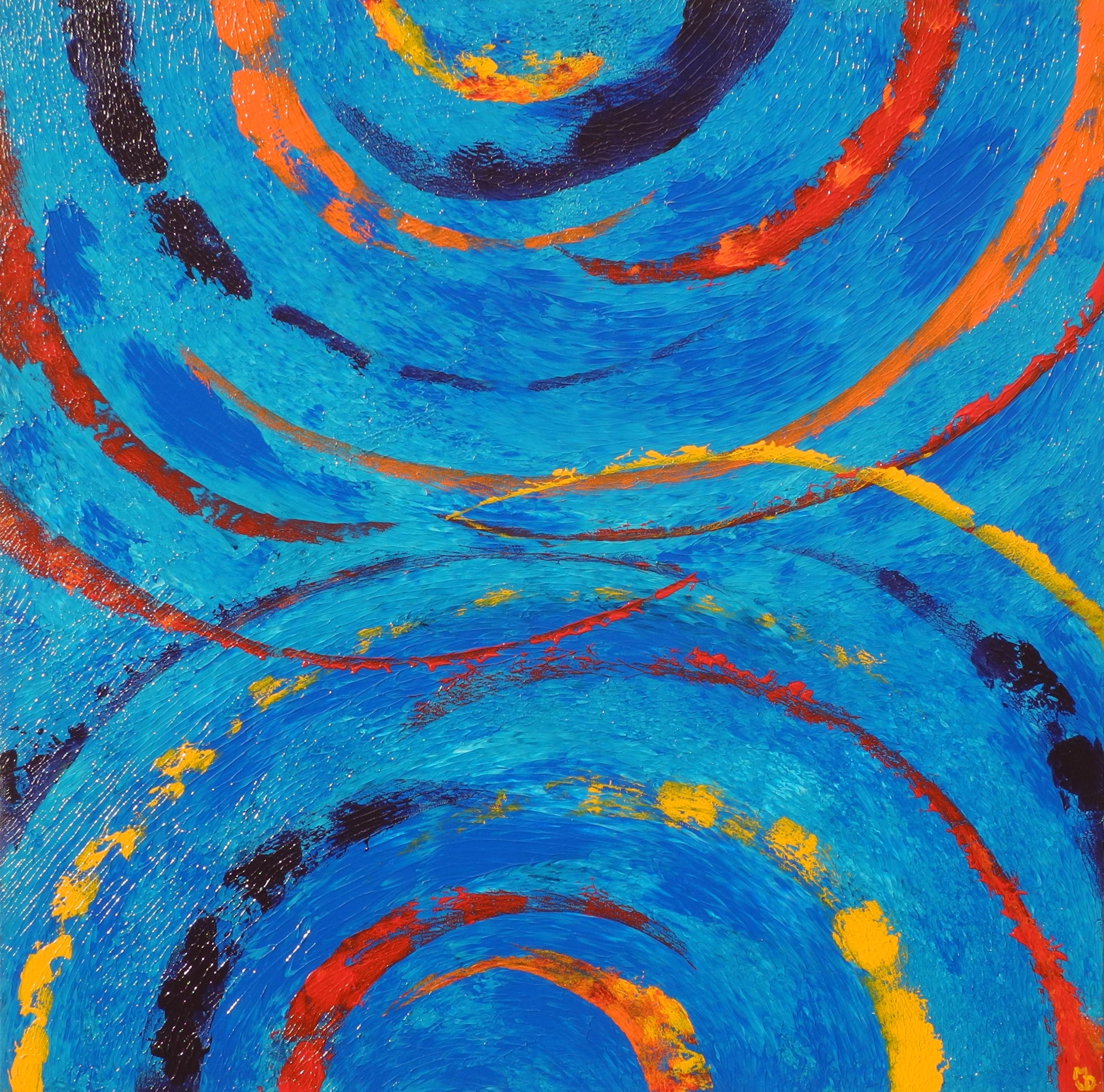 Demi mot abstrakte Kunstwerke 