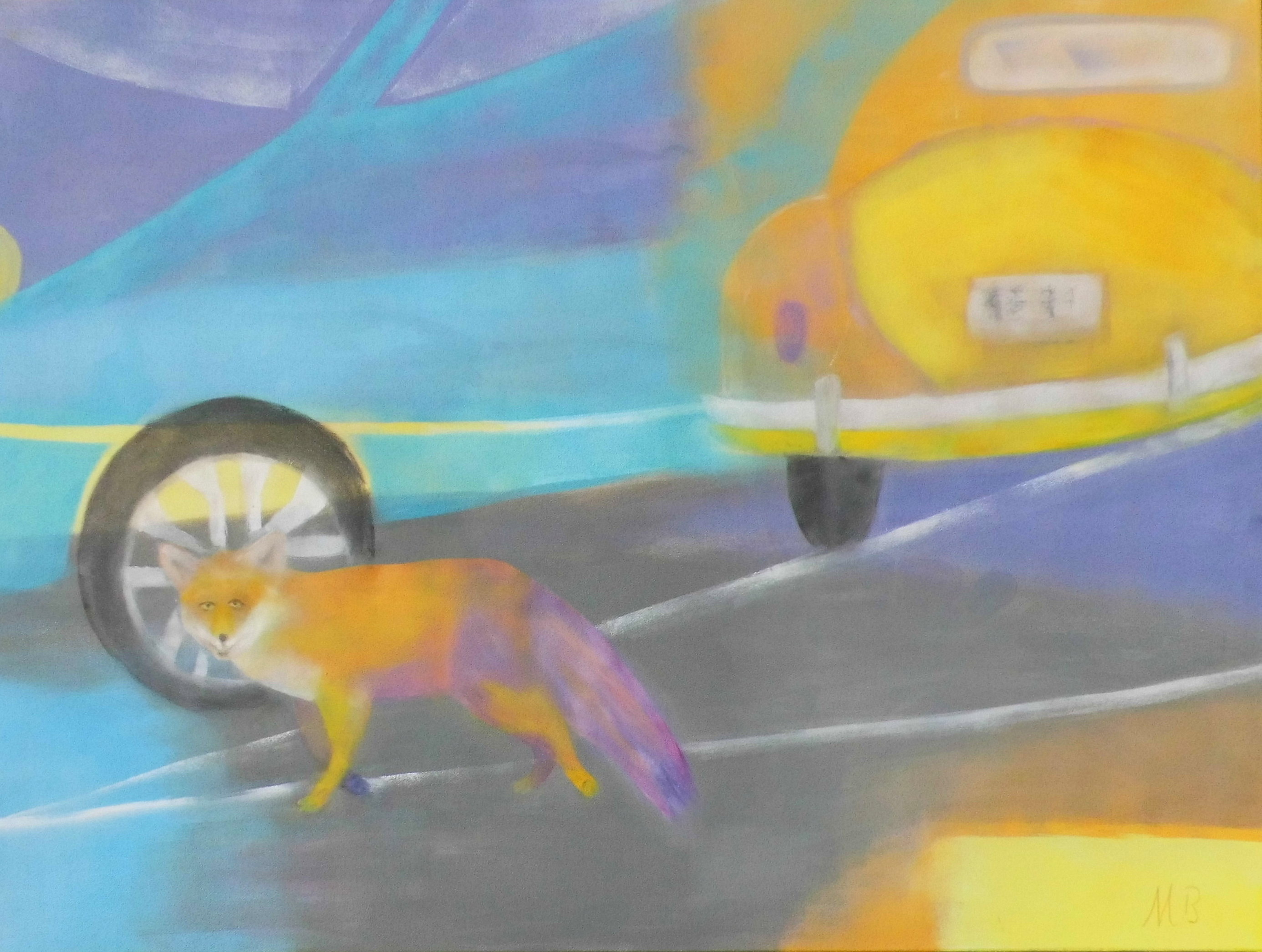 Bilke 3 Malerische Auseinandersetzung mit der Tierwelt 