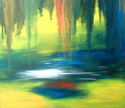 Die Grotte  Gegenwartsmalerei