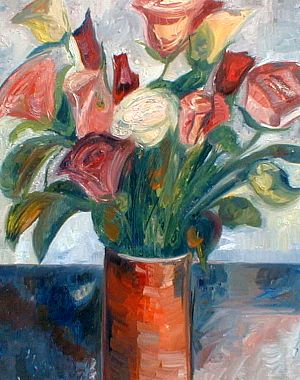 Roses  Stillleben und Landschaften