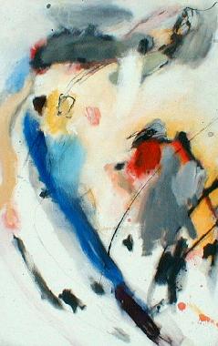 Ohne Titel I (Diptychon)  abstrakte Leinwandbilder