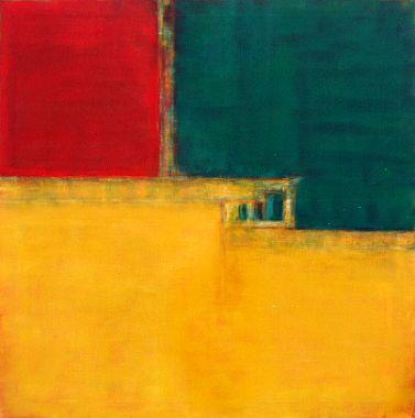 Weitblick V  abstrakte Malerei