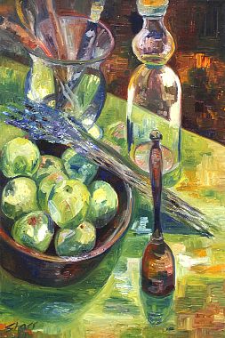 Caramel Antique  Stillleben und Landschaften