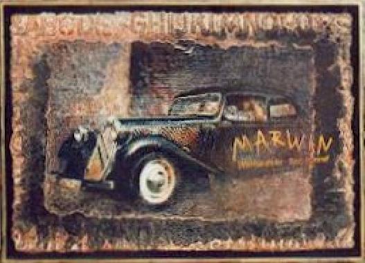 onze légère Jean-Pierre Gonthier Malerei 