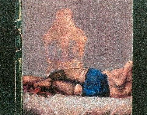 La clinche - 1981 Jean-Pierre Gonthier Malerei 