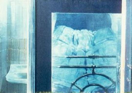 la chambre - 1981 Jean-Pierre Gonthier Malerei 