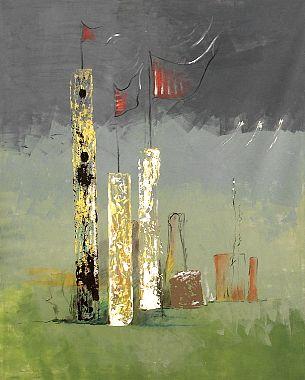 Fahnen der Ahnen  figurative Kunst