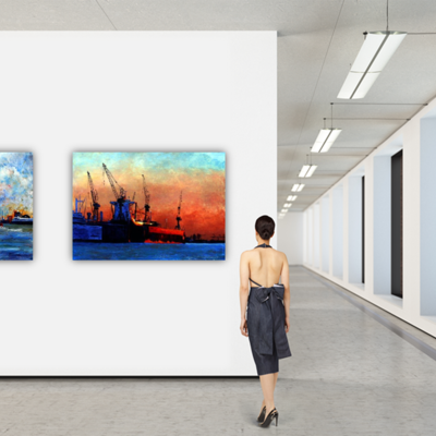 Gemälde mieten für Unternehmen