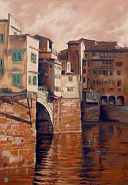 Blick auf Ponte Vecchio