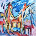 Dein und mein  expressionistische Bilder