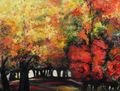 Herbst im Park  Landschaftsbilder