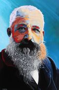 Claude Monet  Rudolf Rox Portraits auf Leinwand