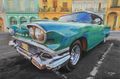 Cuba 3  Oldtimer-Bilder auf Leinwand