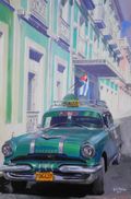 Cuba 4  Oldtimer-Bilder auf Leinwand