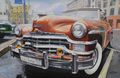 Cuba 8  Oldtimer-Bilder auf Leinwand