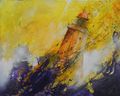 Leuchtturm VIII maritime Kunst