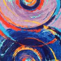 Evolution abstrakte Kunstwerke 