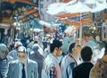 Marché II  gegenstaendliche Malerei