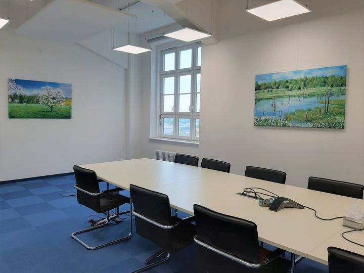 Kunst im Konferenzraum