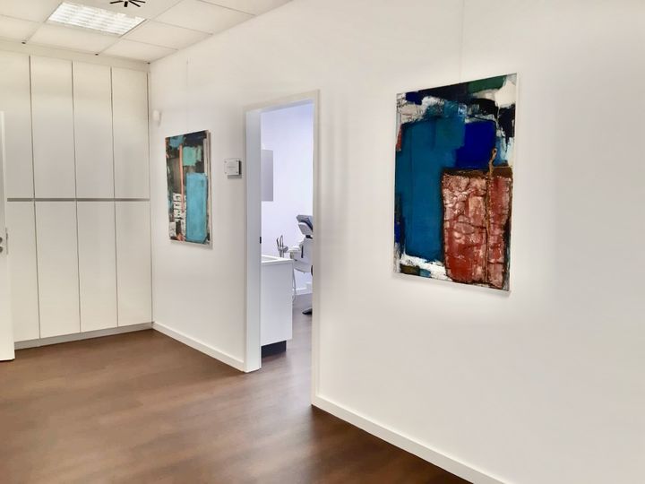 Kunst Zahnarztpraxis