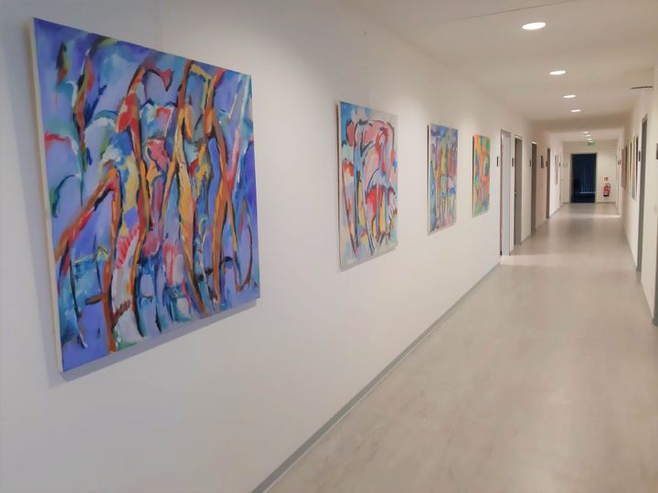 Kunst im Flurbereich